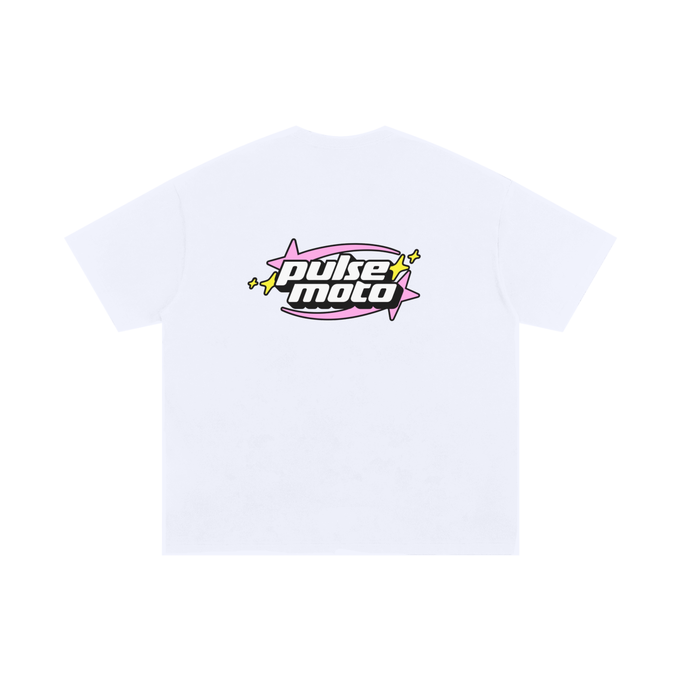 Pulse Moto T-Shirt (Pink-White)