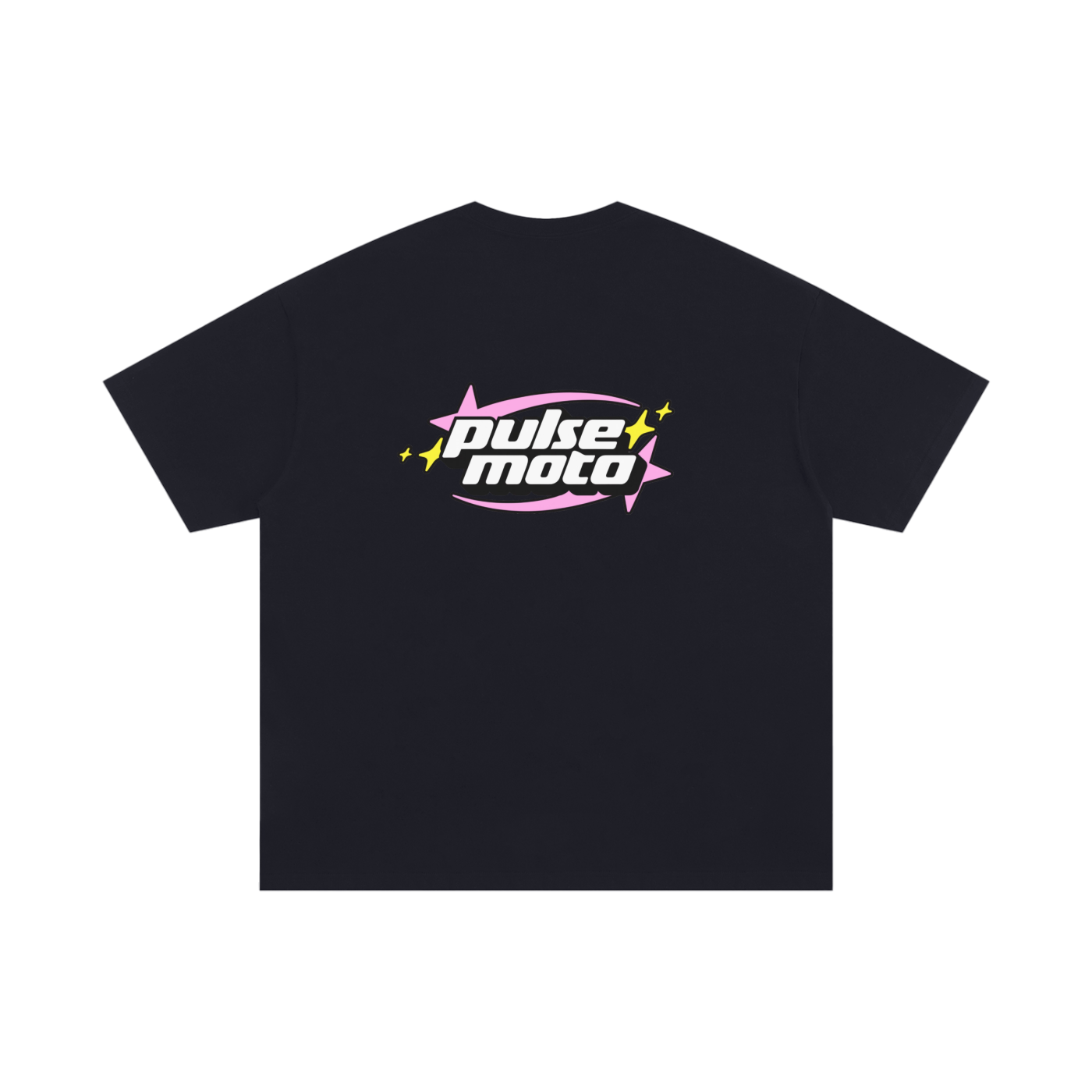 Pulse Moto T-Shirt (Black-Pink)