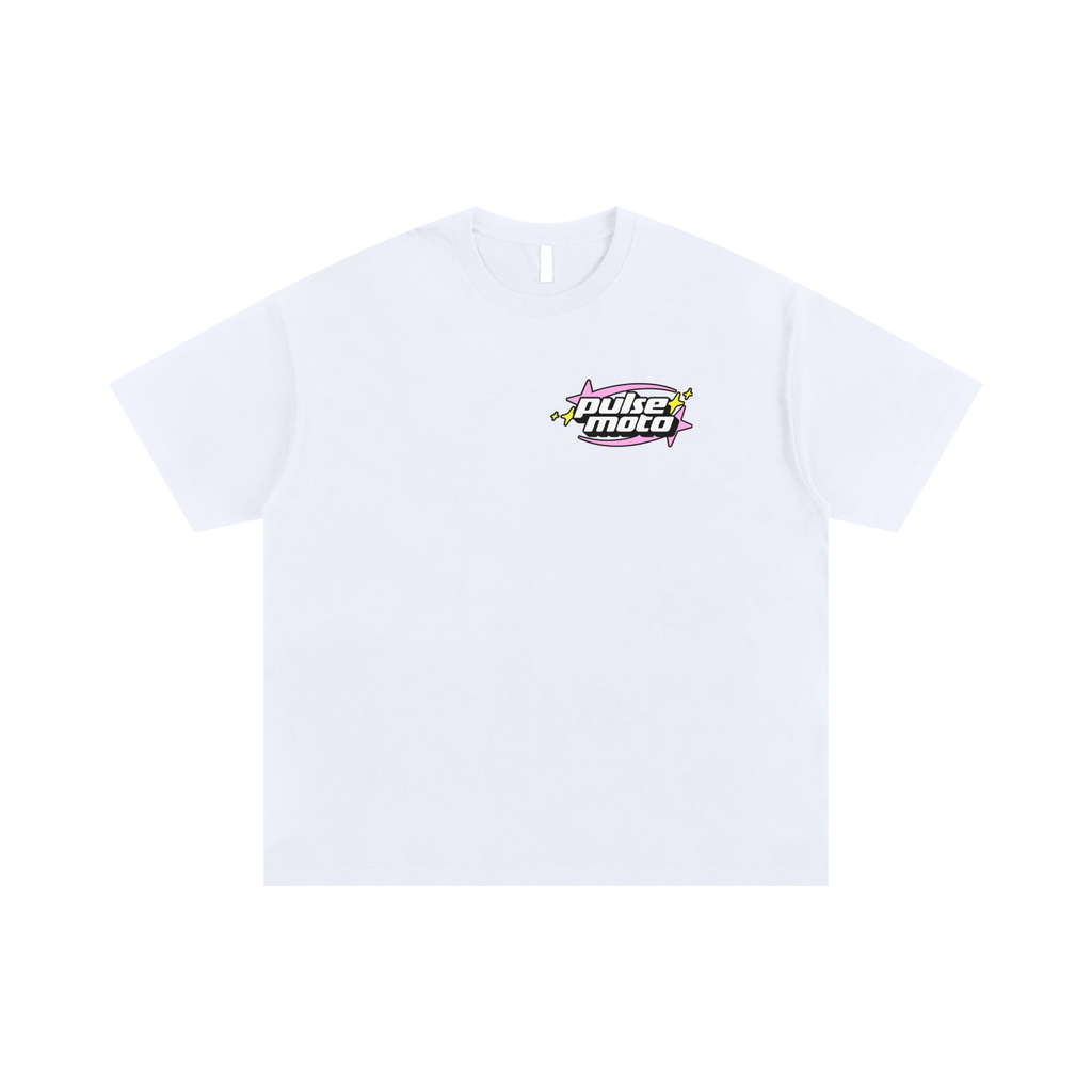 Pulse Moto T-Shirt (Pink-White)