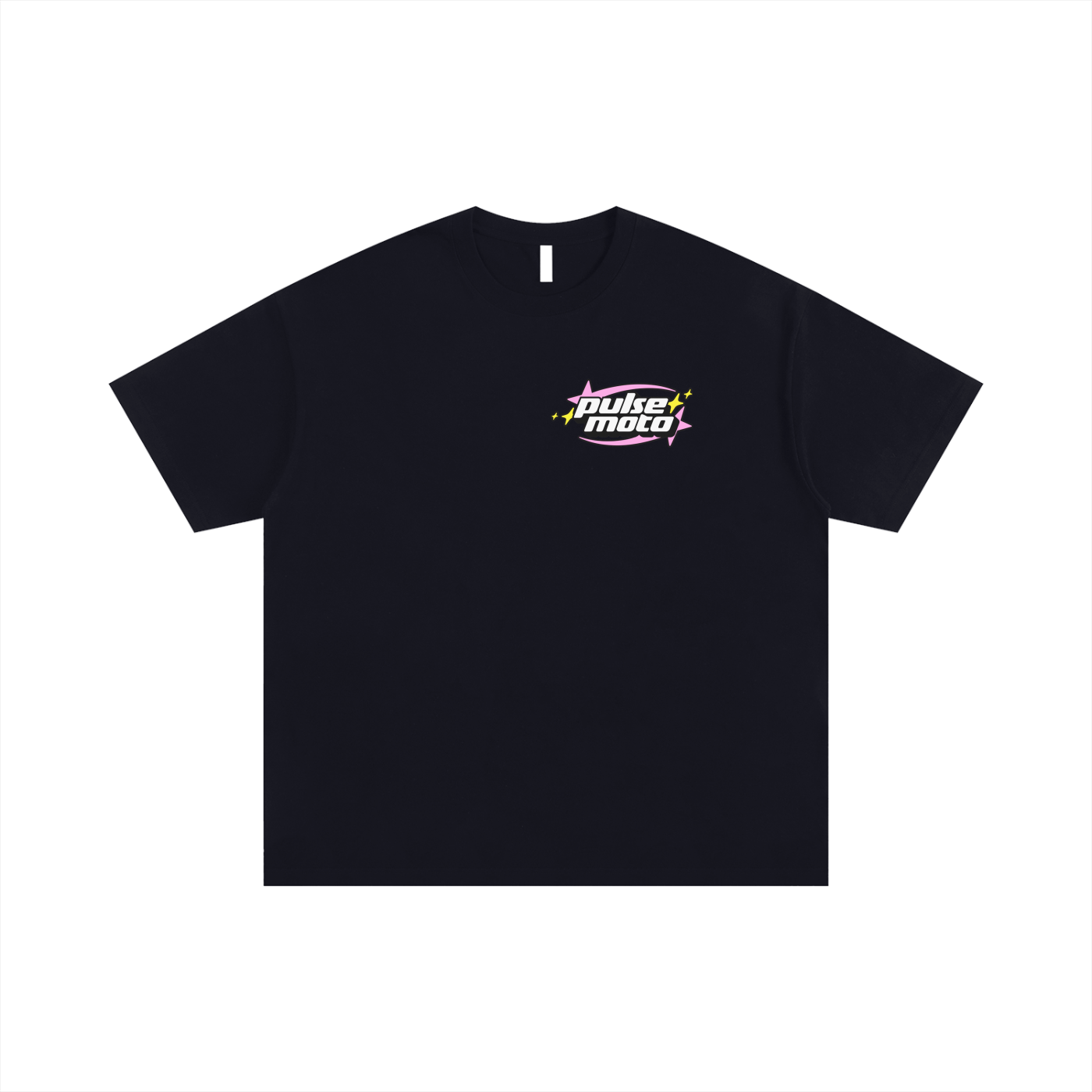 Pulse Moto T-Shirt (Black-Pink)